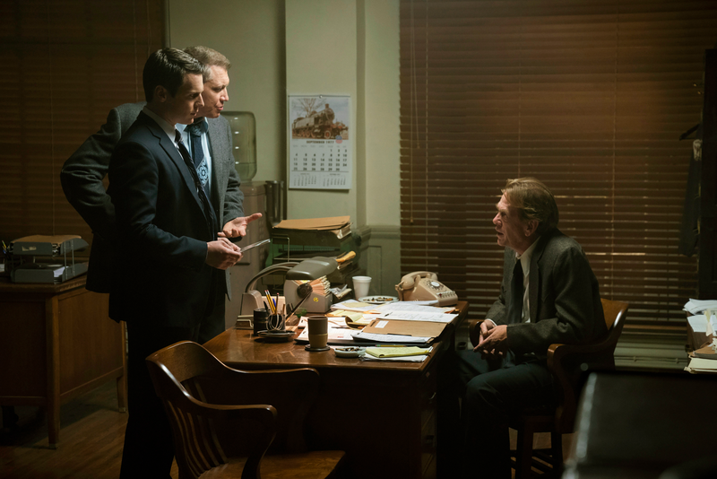Jonathan Groff (left), Holt McCallany, Thomas Francis Murphy (Photo: Patrick Harbron/Netflix)